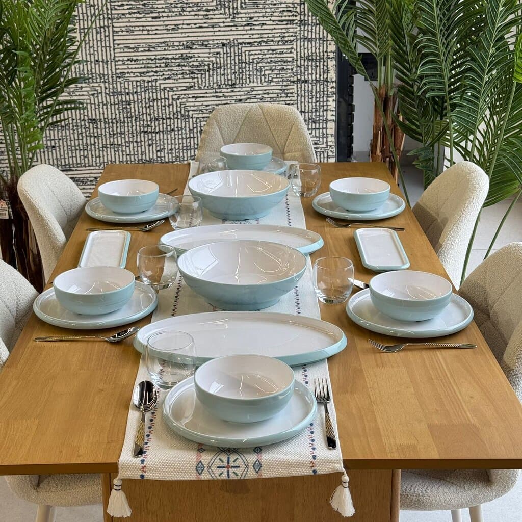 18PCS - Modern Elegant Dinnerware Set 12