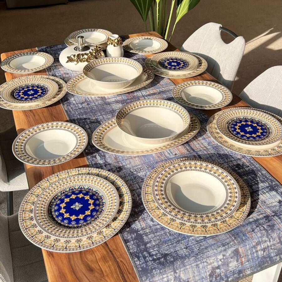 22PCS Classic Dining Tableware Set 3