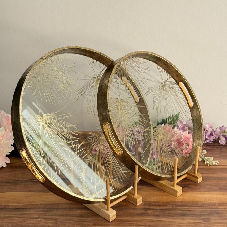 Round Luxury Serving Trays 5