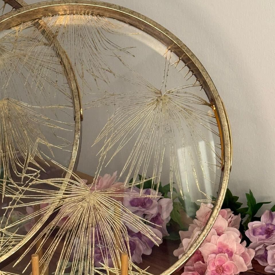 Round Luxury Serving Trays 6
