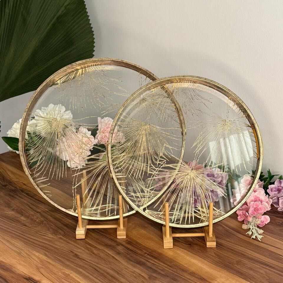 Round Luxury Serving Trays 7
