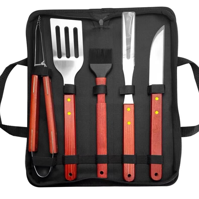 Barbeque Grill Tool Set with Carrying Case 1