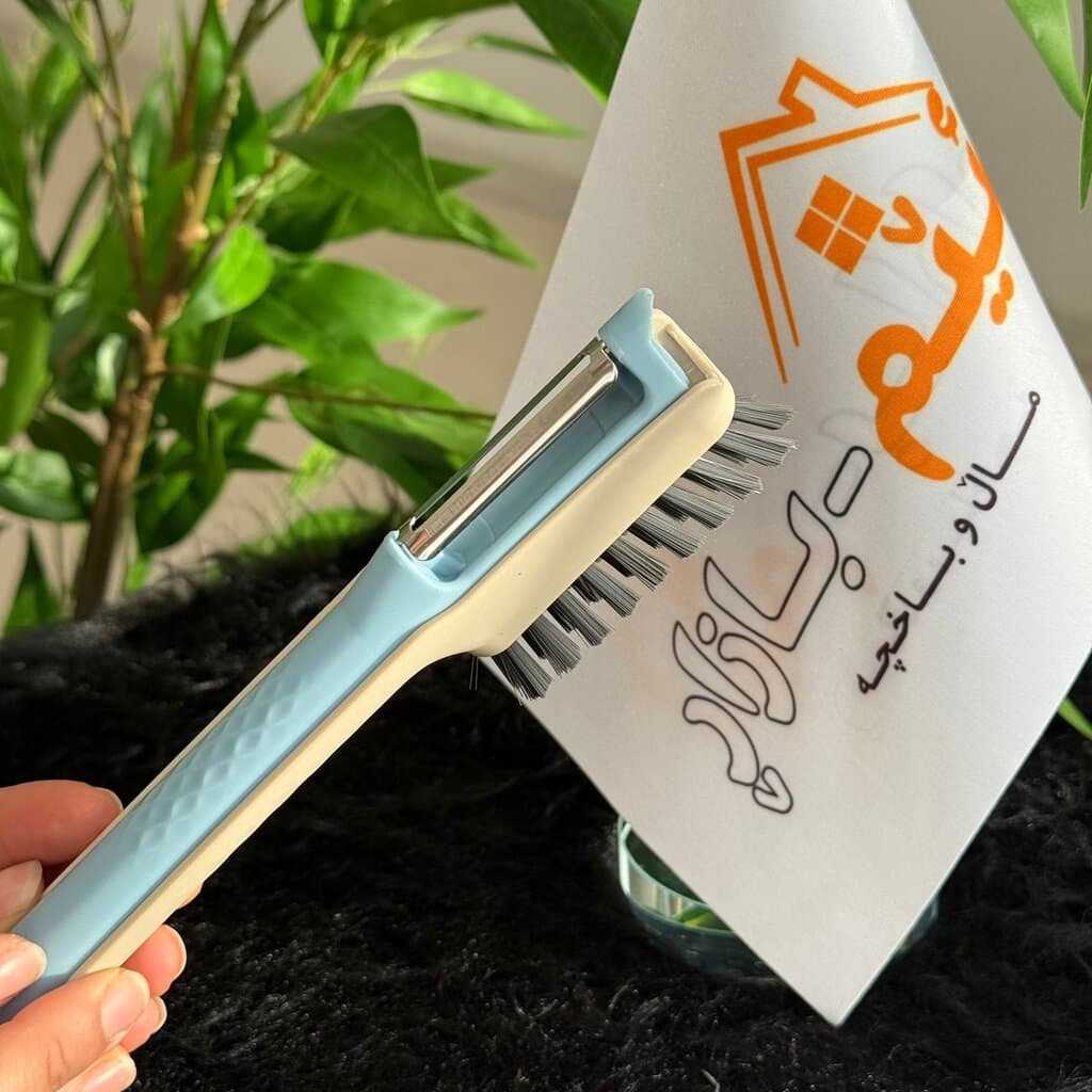 2-in-1 Cleaning Brush with Peeler 5