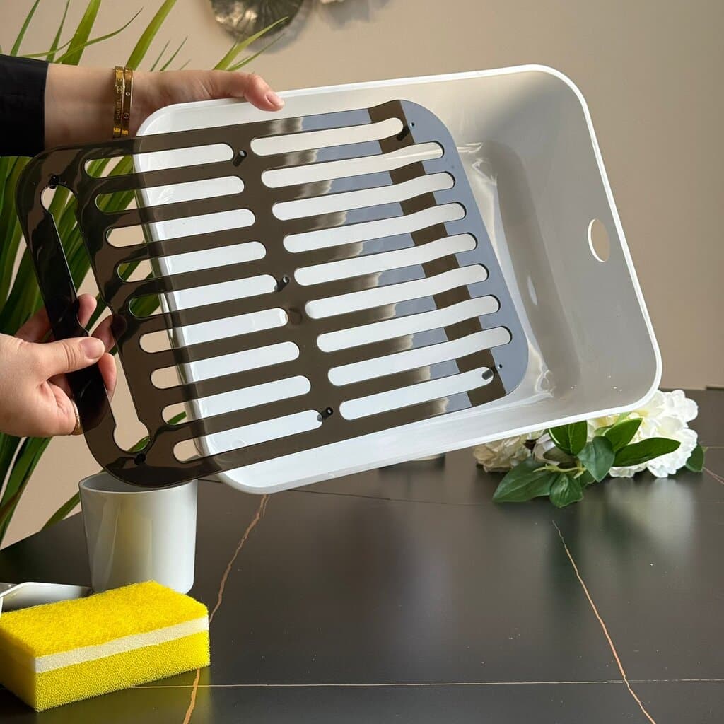 Durable Plastic Kitchen Dish Drying Rack 3