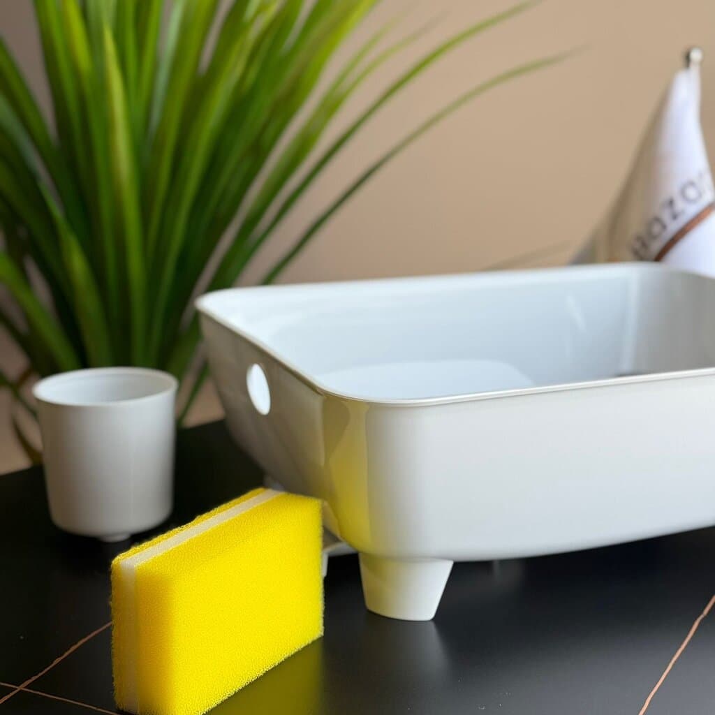 Durable Plastic Kitchen Dish Drying Rack 7