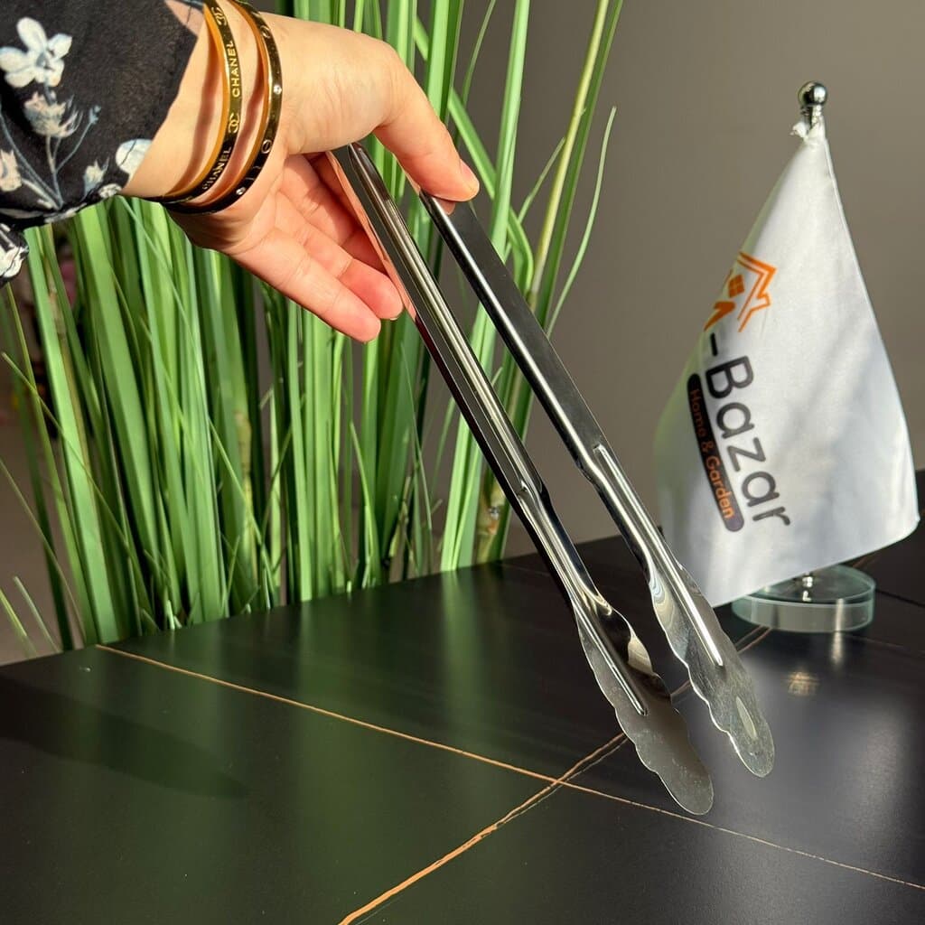 Stainless Steel Kitchen Tongs 2