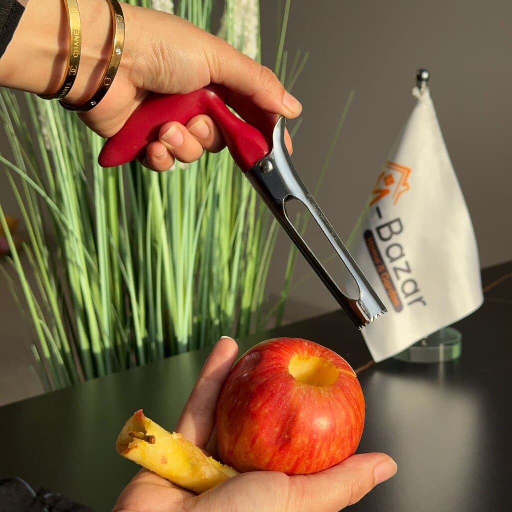 Ergonomic Fruit Peeler & Corer 5
