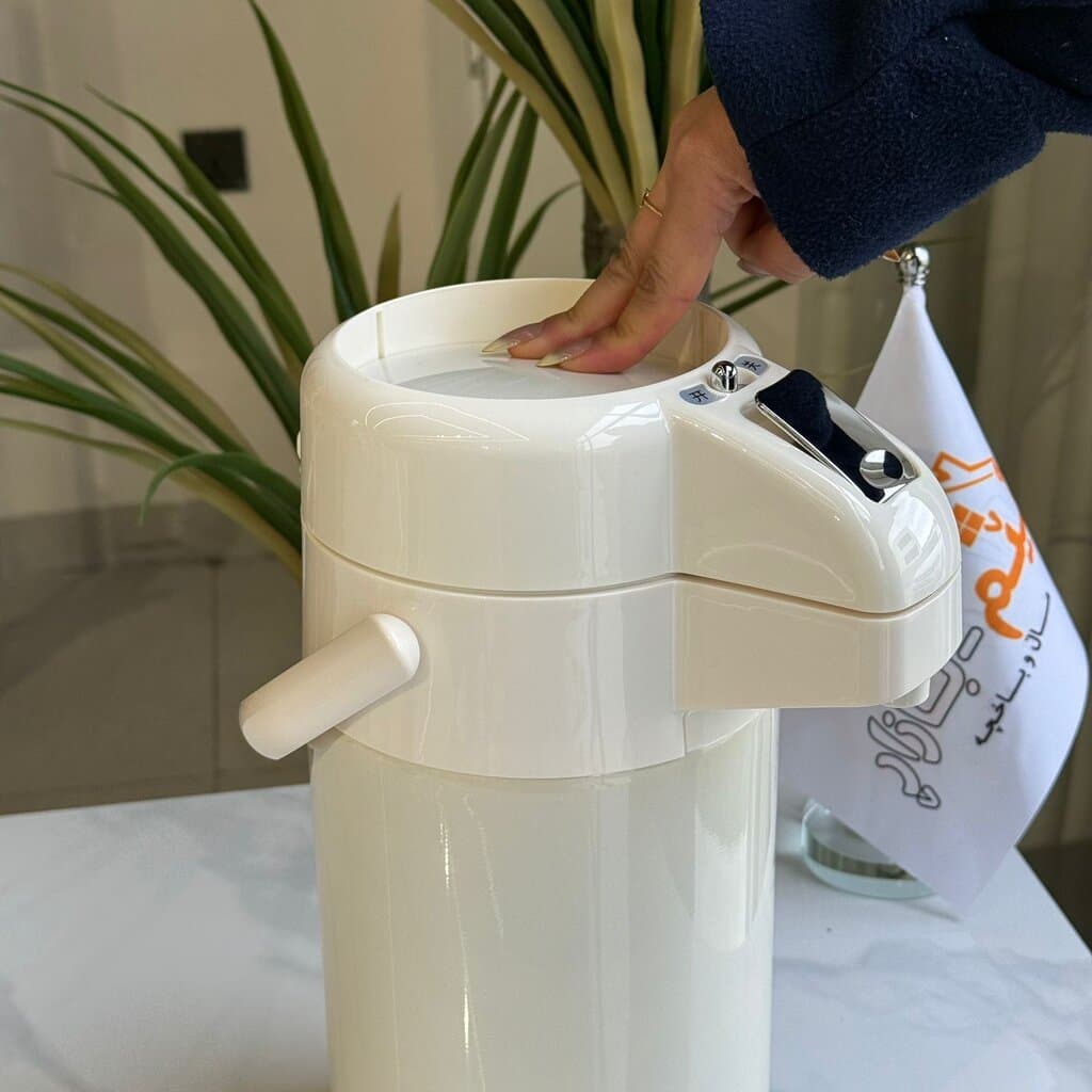 Elegant Off-White Coffee & Tea Server 2