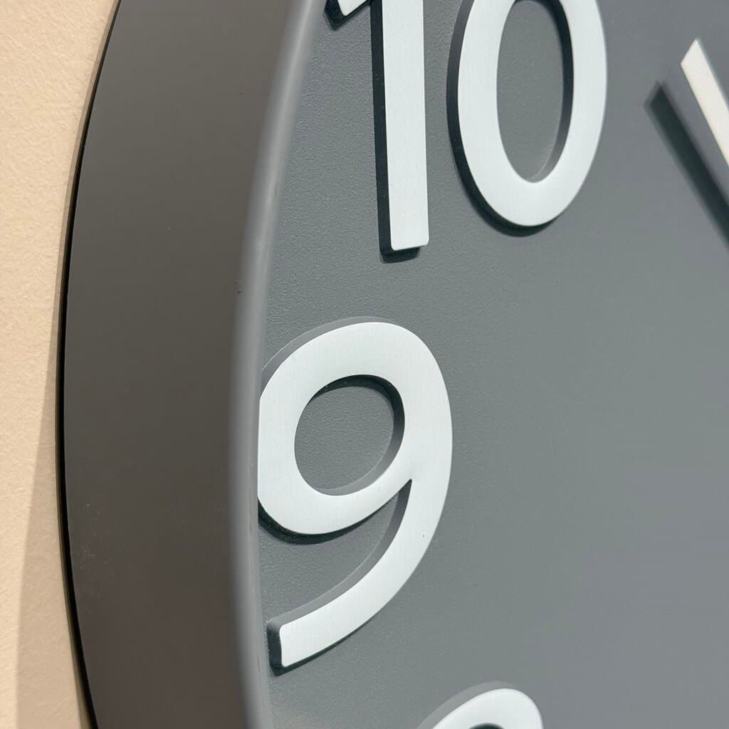 Round Wall Clock With Large Numbers 4