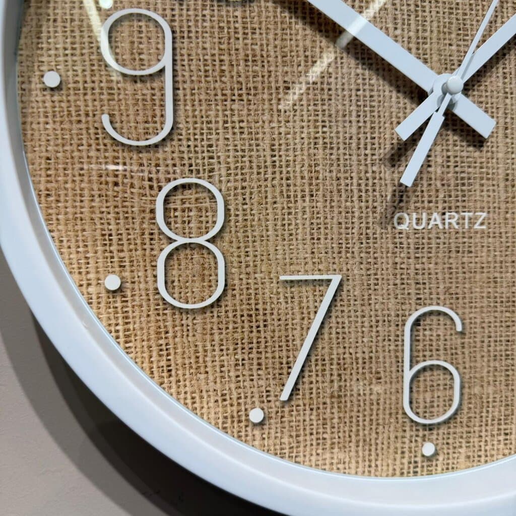 Wood-Style Texture Wall Clocks 7