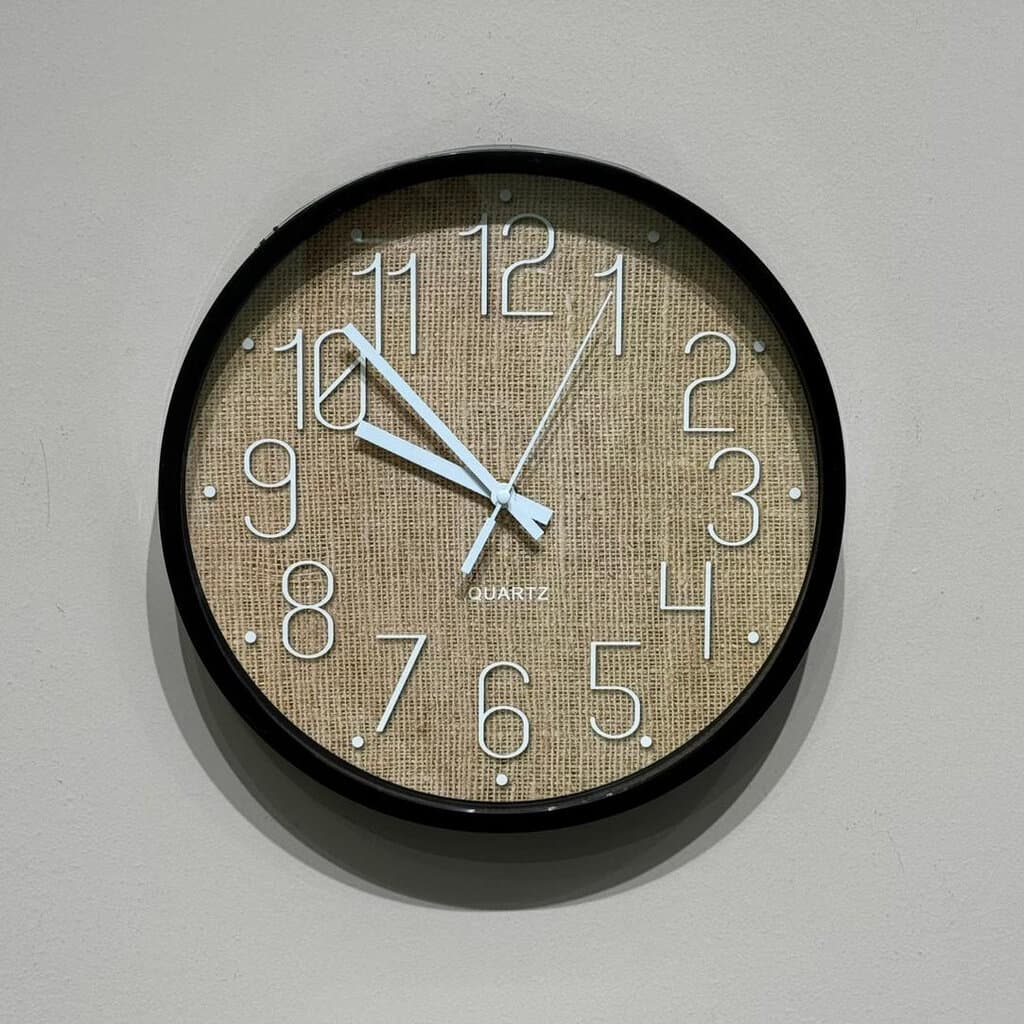 Wood-Style Texture Wall Clocks