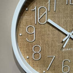 Wood-Style Texture Wall Clocks — photo 8