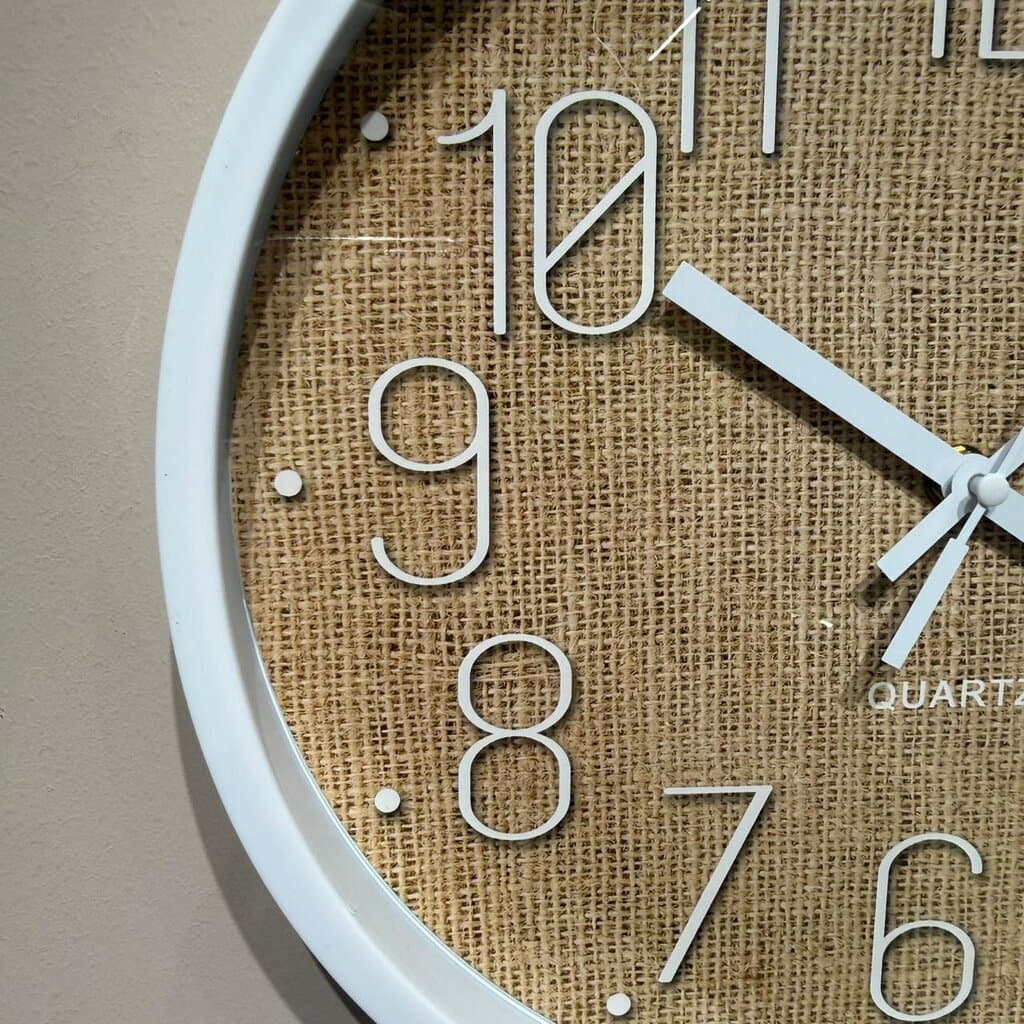 Wood-Style Texture Wall Clocks — photo 8