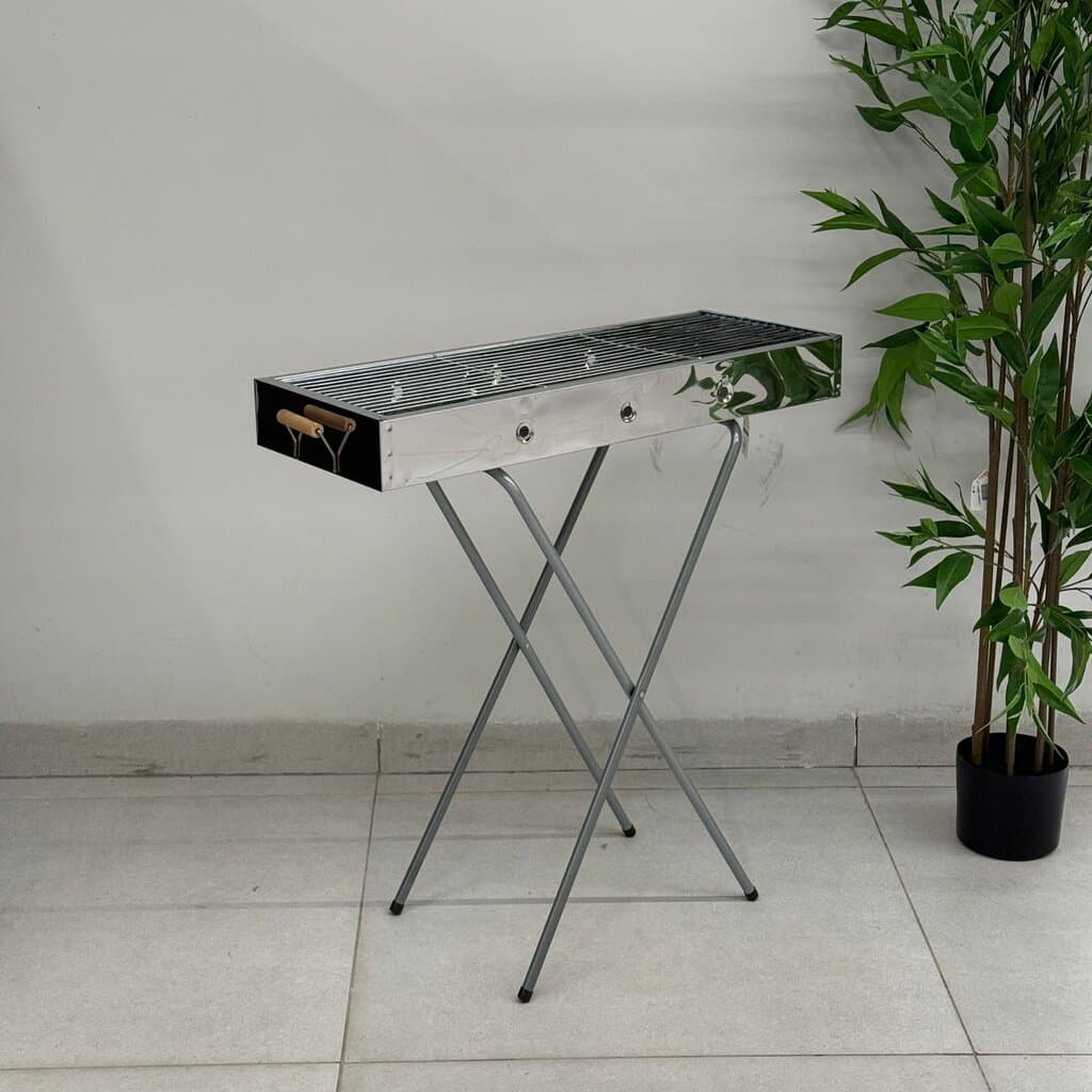 Foldable Portable Charcoal Barbecue Grill 4