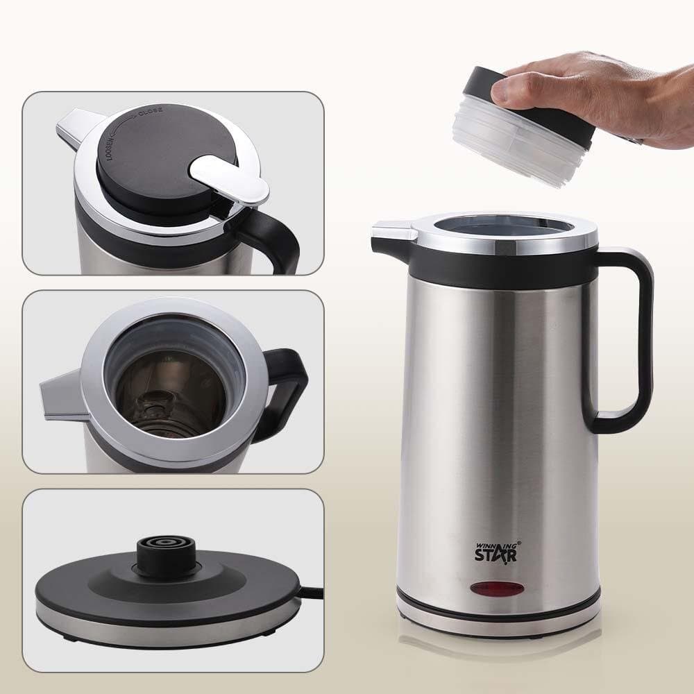 1.5L Durable Stainless Steel Electric Kettle 3