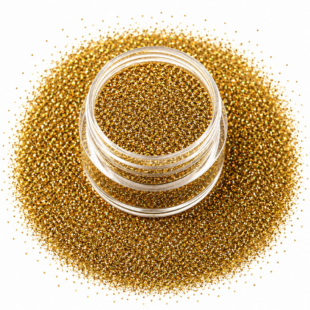 Glitter Laser Effect – KL200C Golden Bronze 1
