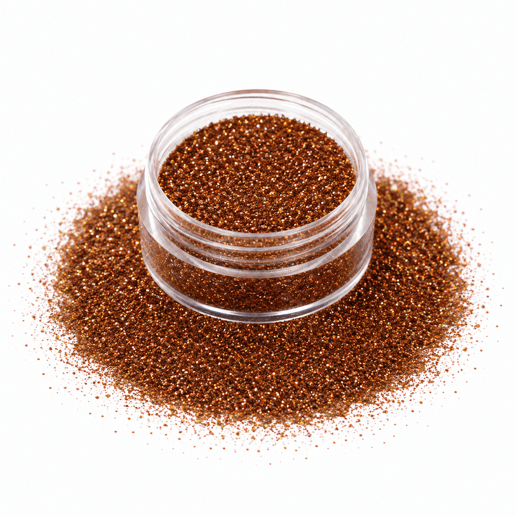 Glitter Laser Effect – KL401C Copper Brown 1
