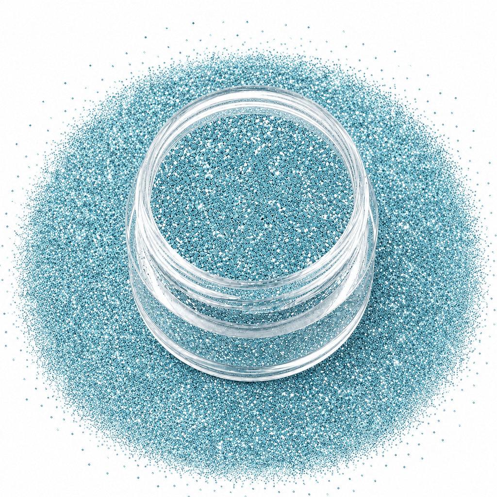 Glitter Laser Effect – KC711 Ice Blue 1