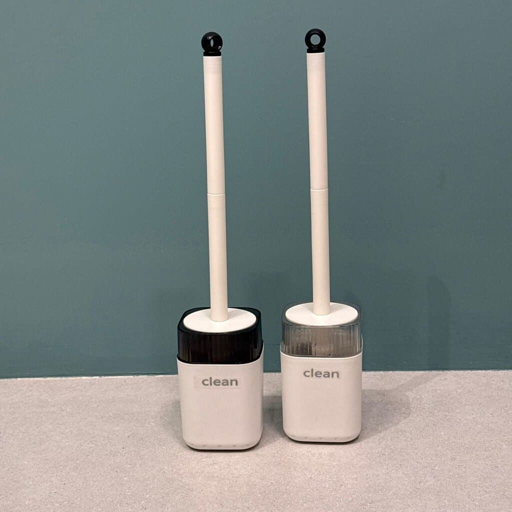 Toilet Cleaning Brush with Removable Holder Cup 3