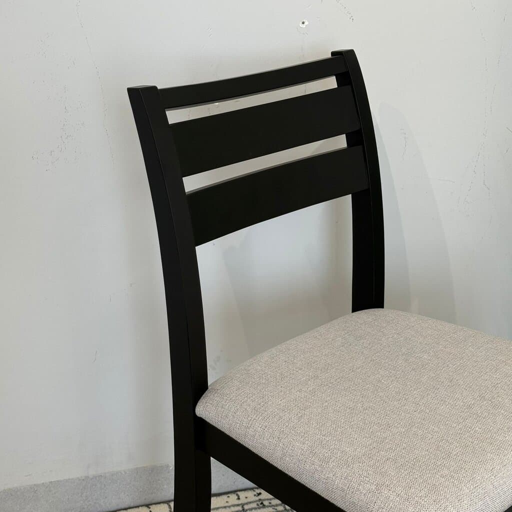 TRISTON - Modern Wooden Dining Chair with Cushioned Seat 8