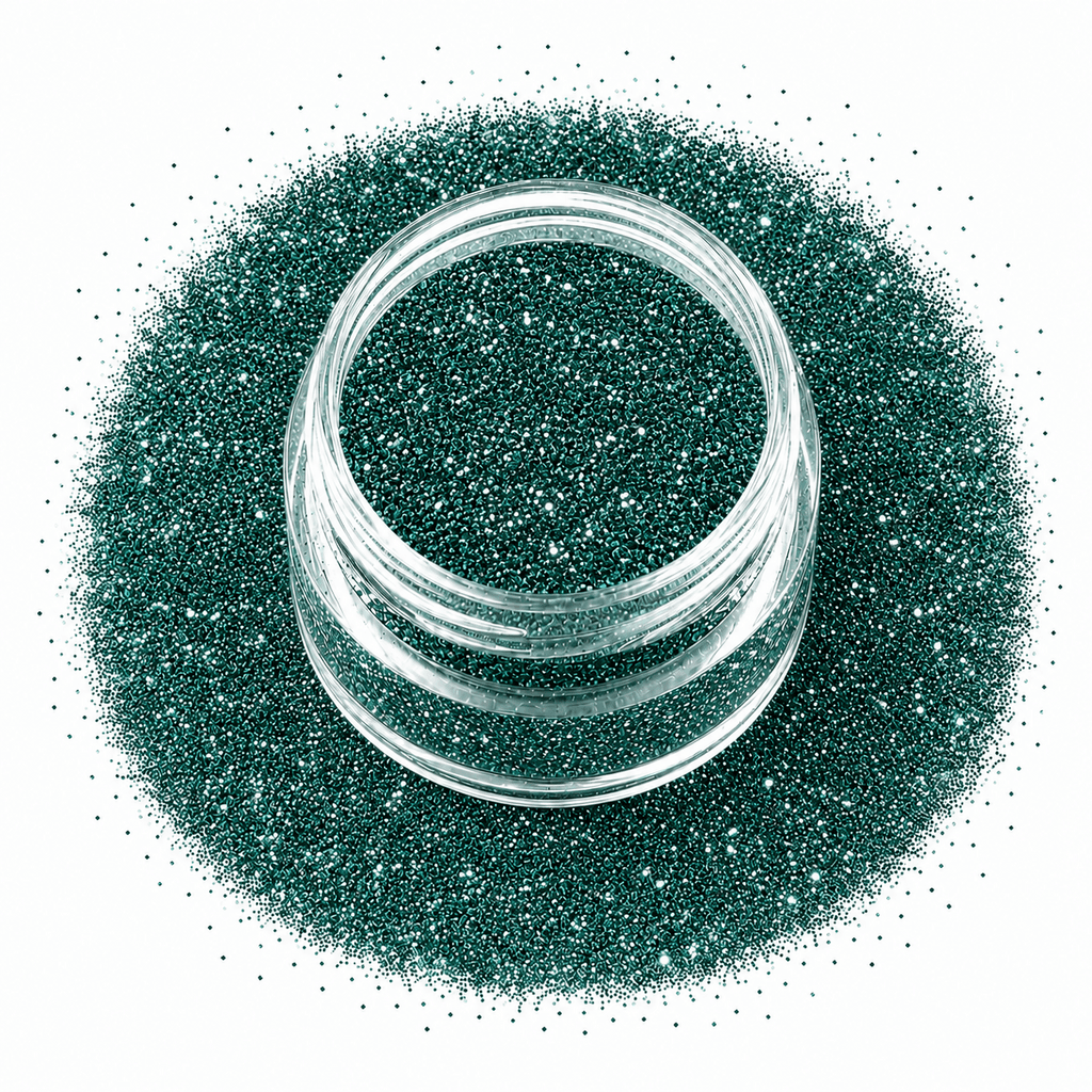 Glitter Laser Effect – KC700 Teal Green 1