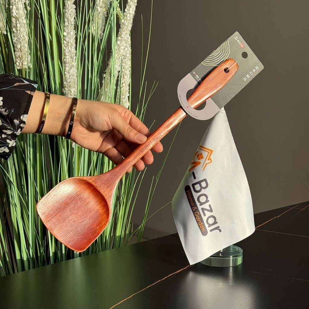Natural Wooden Spatula 4
