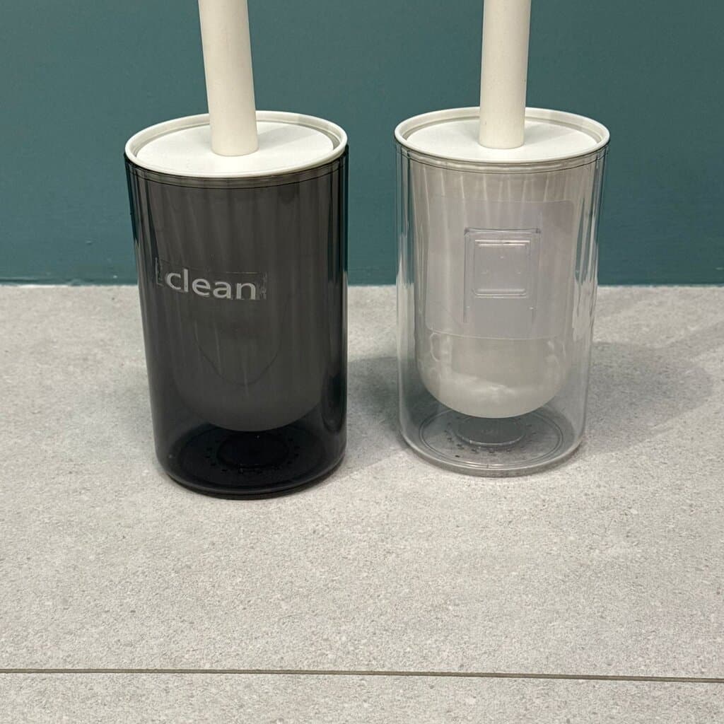 Clean Toilet Brush Set with Removable Inner Cup 7