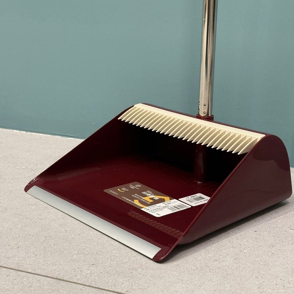 Broom & Long-Handle Dustpan Set 8