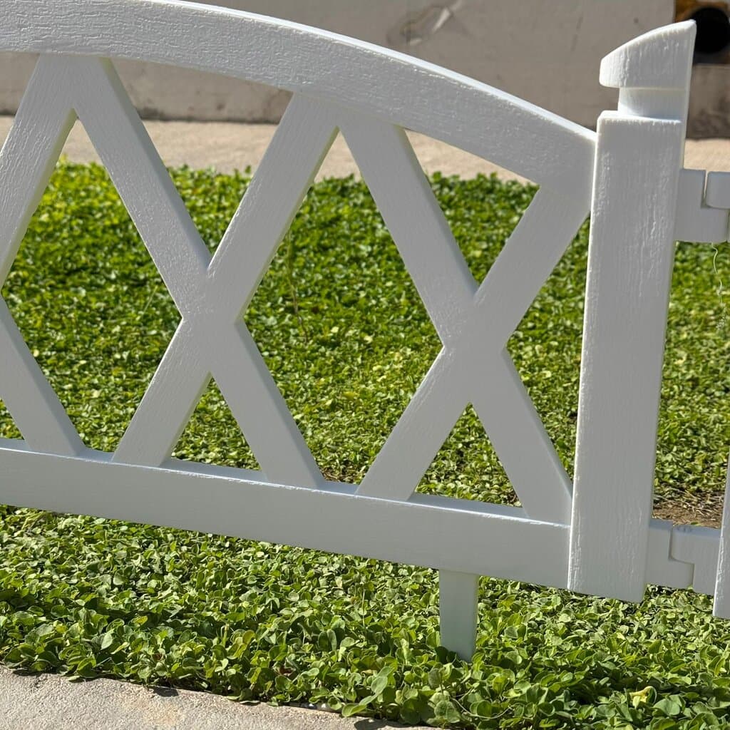 Decorative Lattice Garden Fence Panel 12