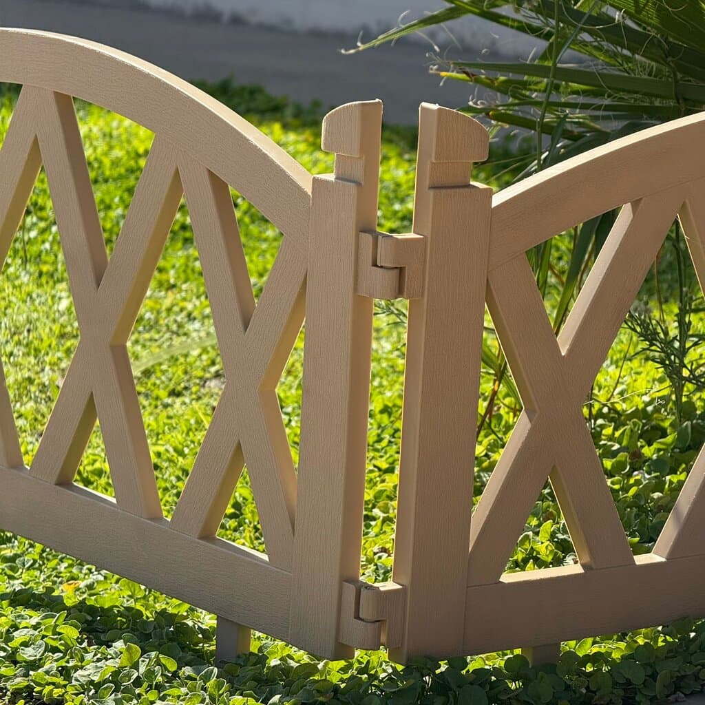 Decorative Lattice Garden Fence Panel 7