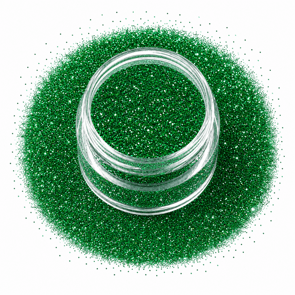 Glitter Laser Effect – KC609 Green 1