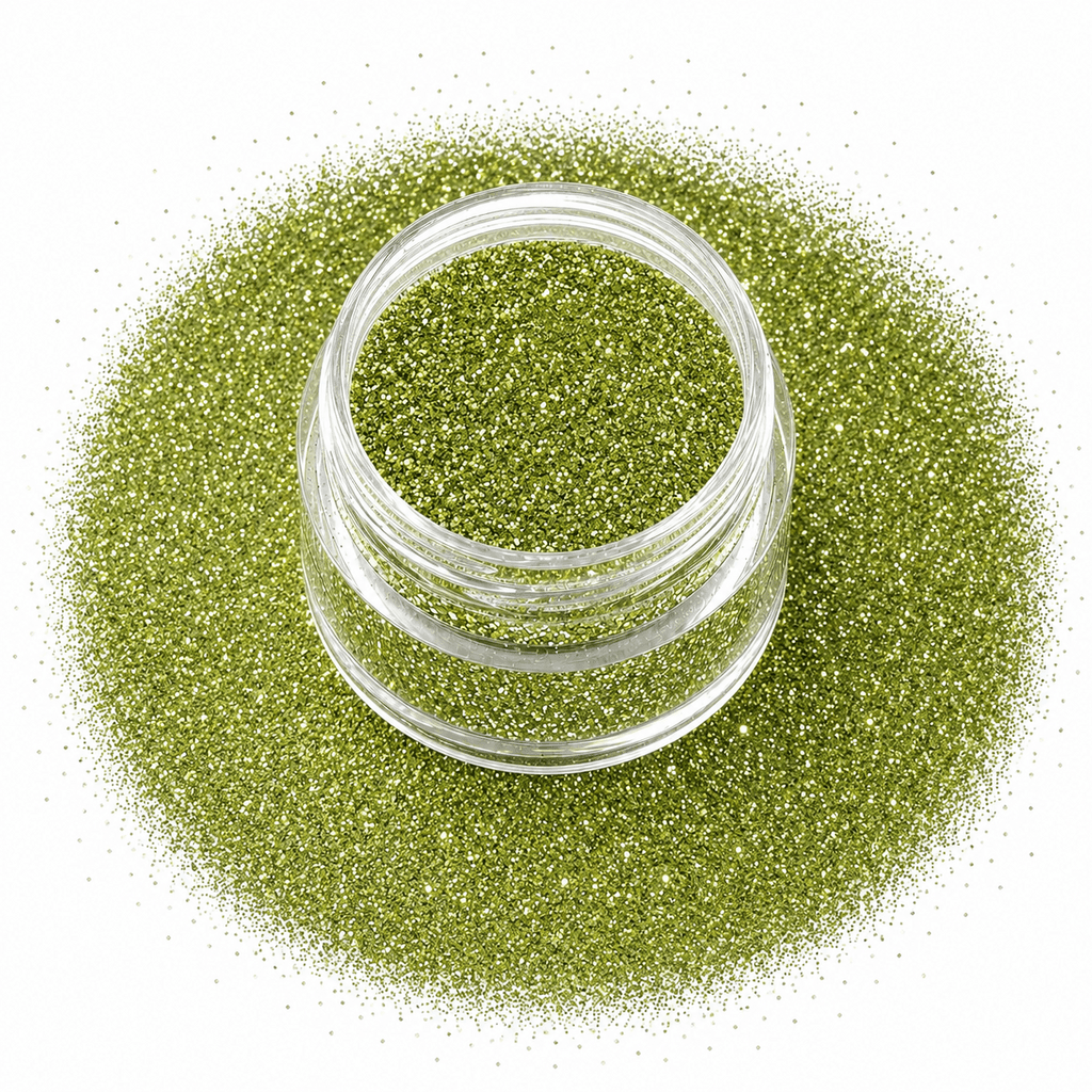 Glitter Laser Effect – KC601 Olive Green 1