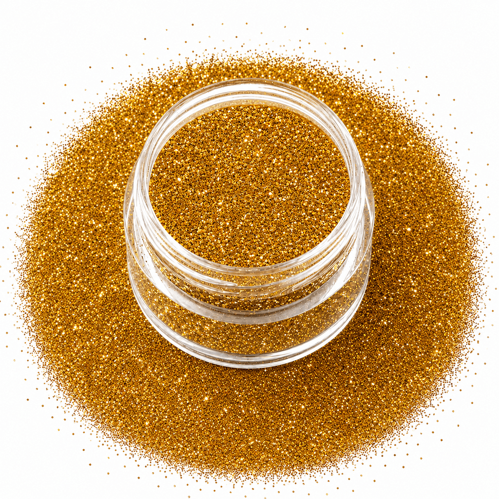 Glitter Laser Effect – KC401 Golden Orange 1