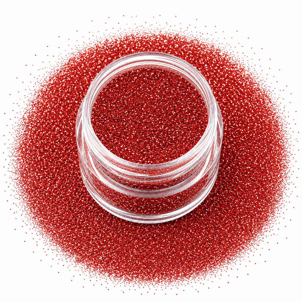 Glitter Laser Effect – KC306 Red 1