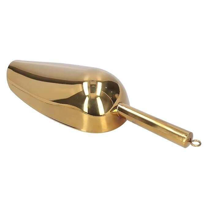 Multi Purpose Golden Metal Scoop 3