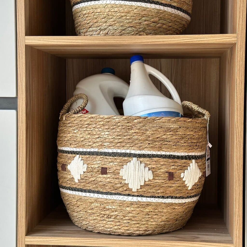 Decorative Woven Storage Basket Set 7