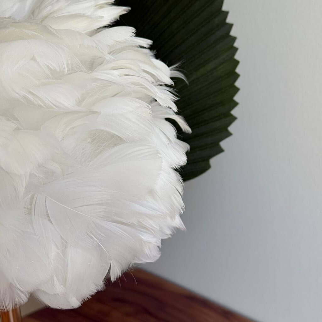 Luxe Plume Accent Lamp 5