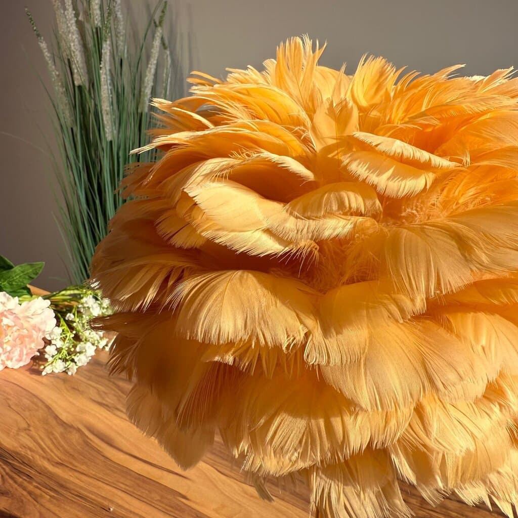 Luxe Plume Accent Lamp 6