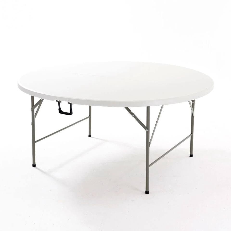 Fold-In-Half Round Banquet Outdoor/Indoor Table 2