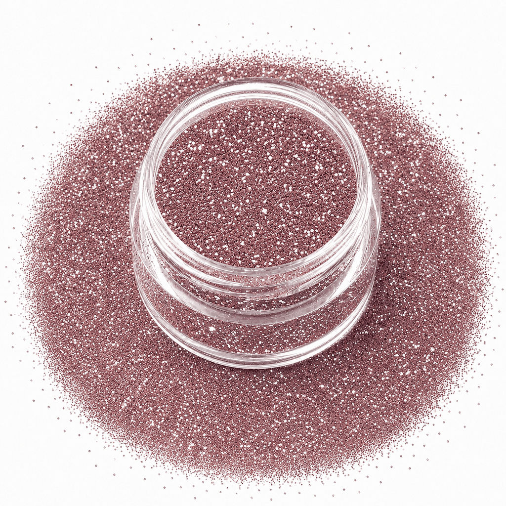 Glitter Laser Effect – KC230 Mauve Rose 1