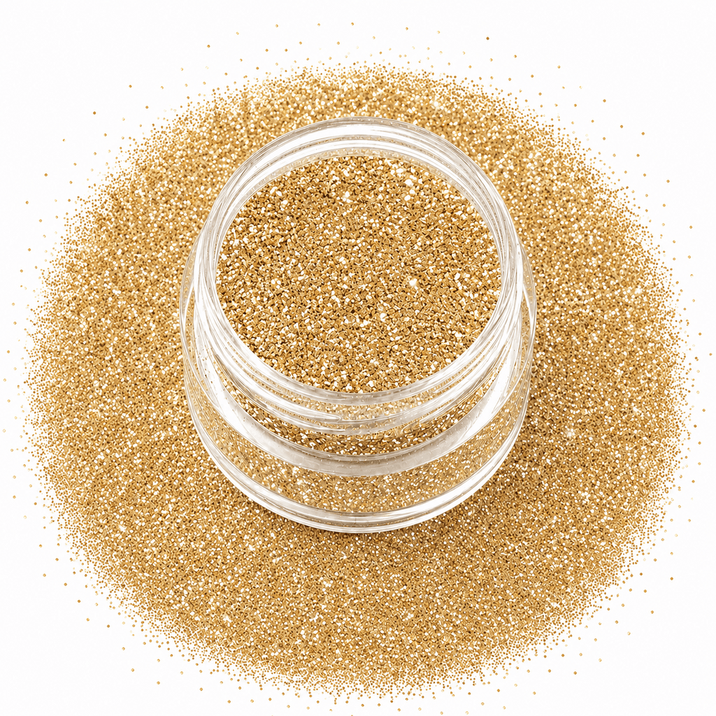Glitter Laser Effect – KC213 Champagne Gold 1