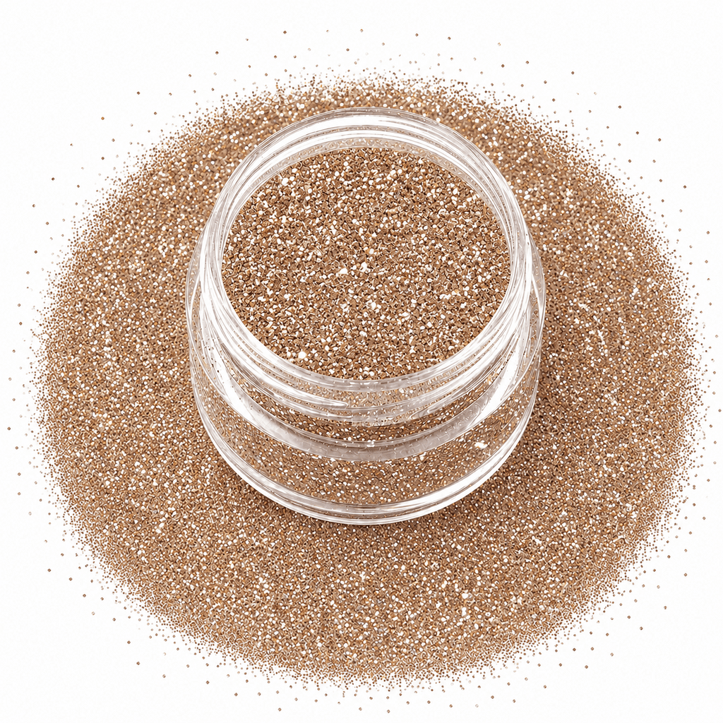 Glitter Laser Effect – KC212 Champagne Beige 1