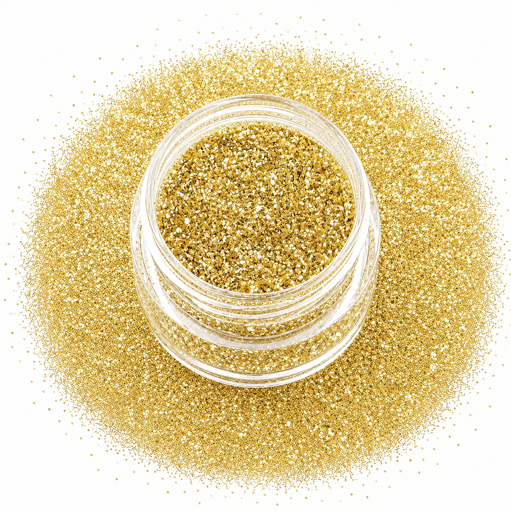 Glitter Laser Effect – KC211 Light Gold 1