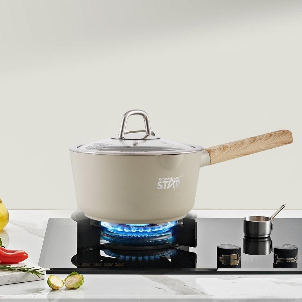 4PCS Die-Cast Aluminum Non-Stick Cookware Set 3