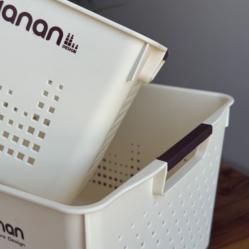 2-Sized Durable Multi-Purpose Storage Baskets 4