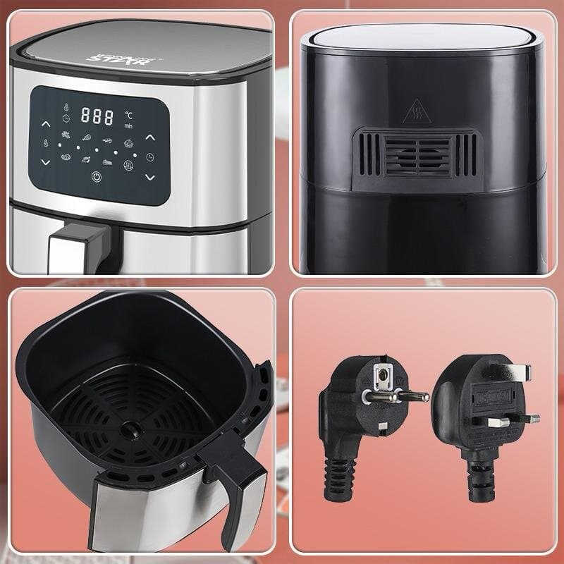 5.5L Smart Modern Touch Screen Air Fryer 3