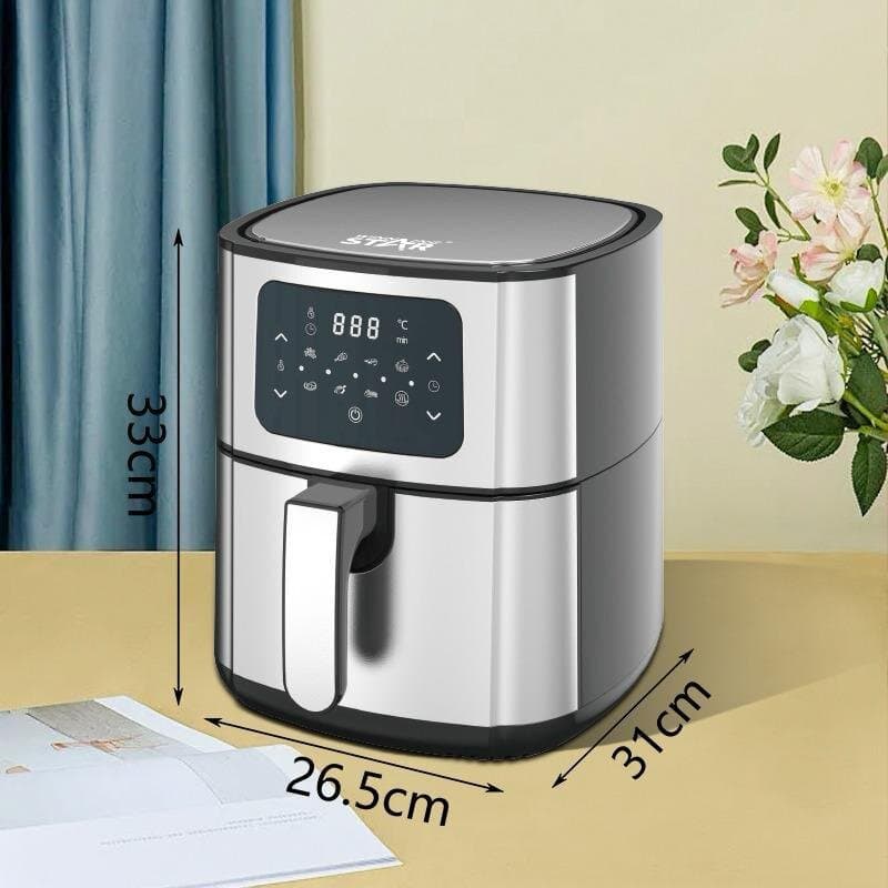 5.5L Smart Modern Touch Screen Air Fryer 4