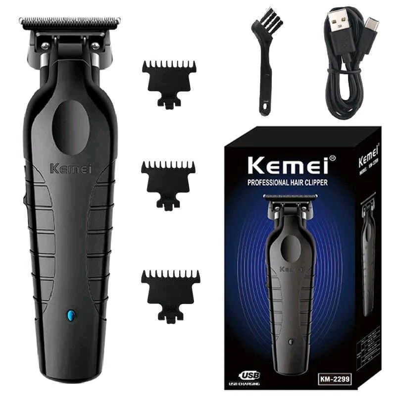 ماكينة كيمي Kemei KM-2299 الاحترافية لتحديد الشعر بدقة عالية 3