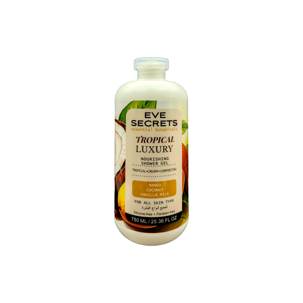 Eve Secrets Shower Gel – Tropical Luxury 750 ml 1