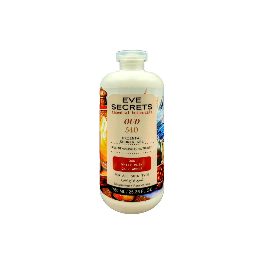 Eve Secrets Shower Gel – Oud 540 750 ml 1